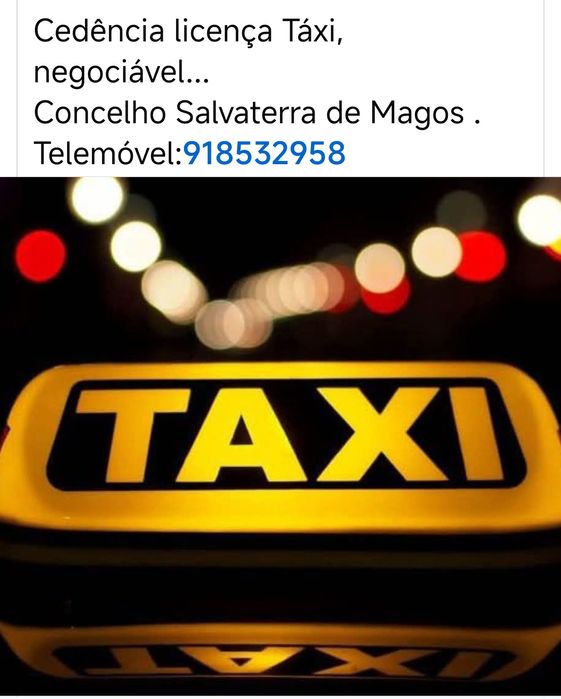 Licença Táxi  Salvaterra de Magos