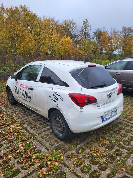 REZERWACJA do 16.11 Opel Corsa e Van 1,4 benzyna + gaz USZKODZONY