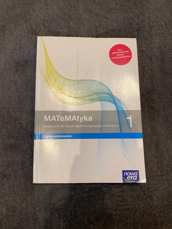 sprzedam podręcznik MATeMAtyka klasa 1 podstawa