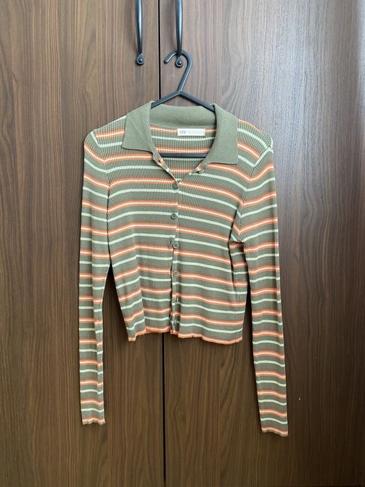 Bluzka kardigan rozpinany utility strafivarius  s