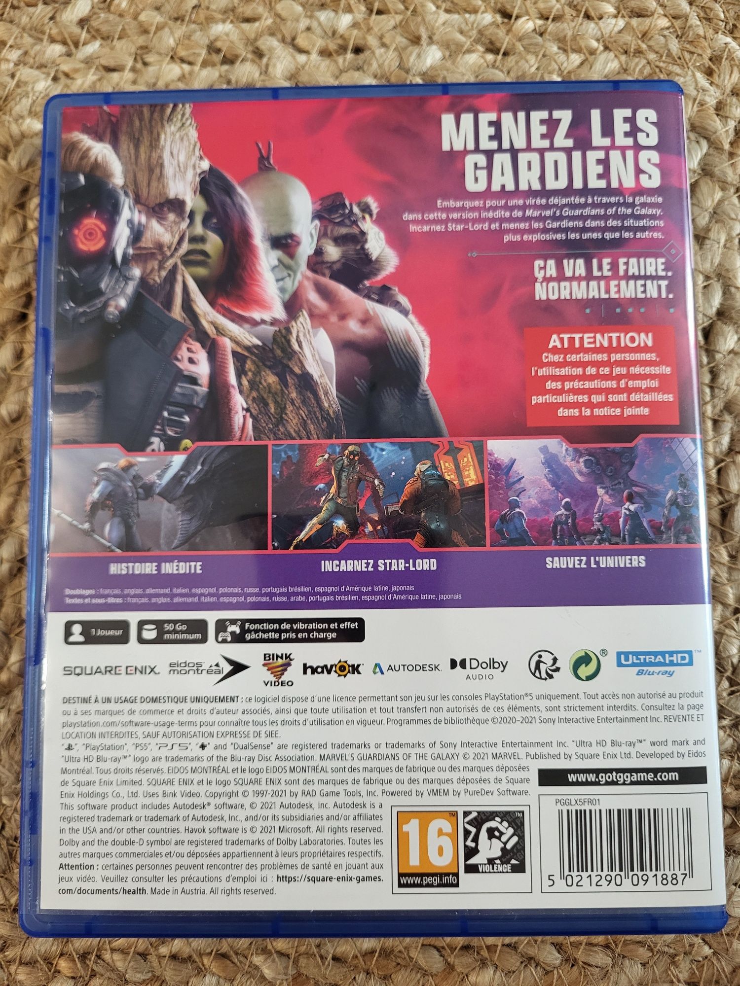 Guardians of the Galaxy PS5