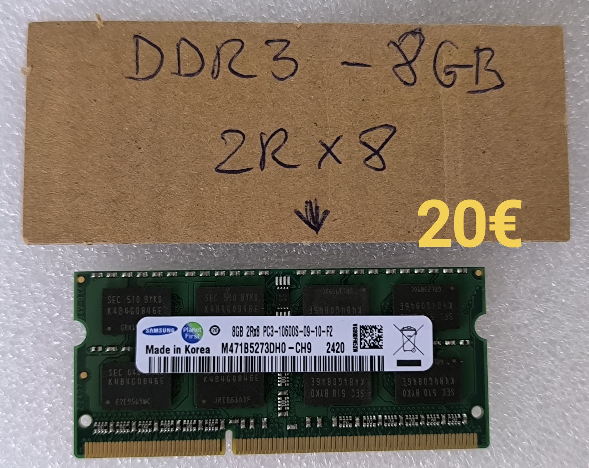 Memórias RAM DDR3 para Portátil