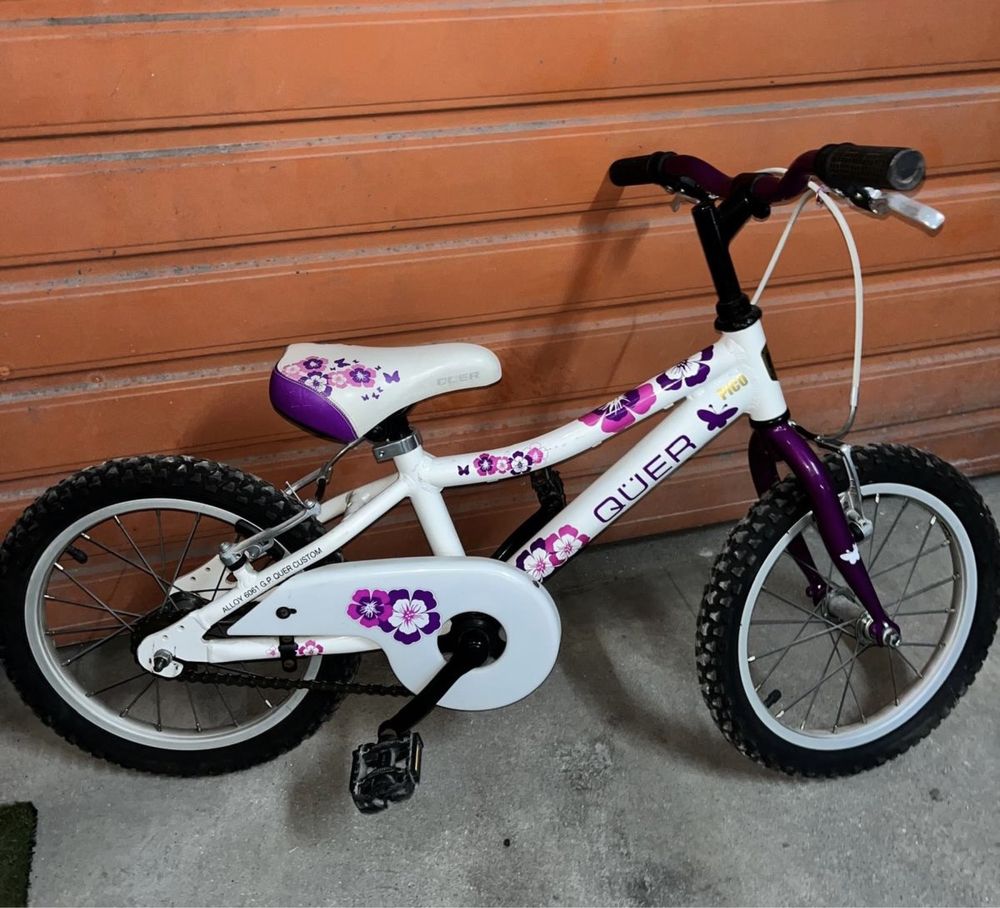 Bicicleta menina Qüer roda 16