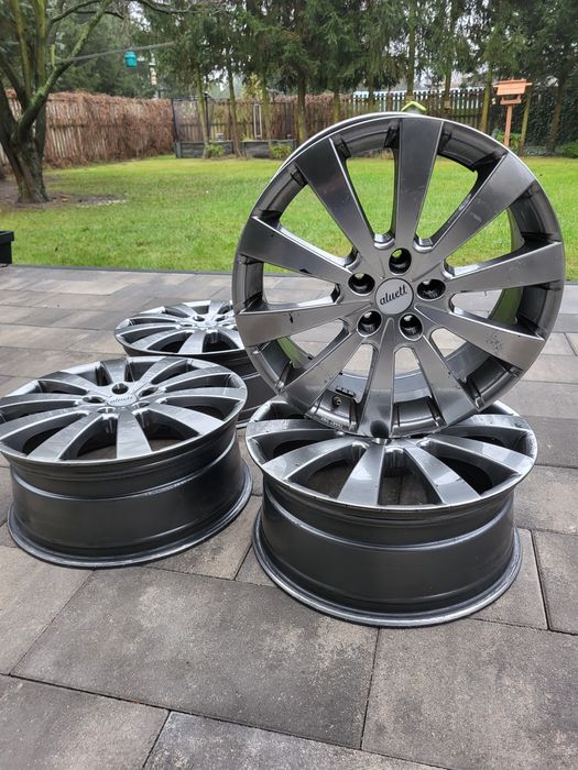 Alufelgi Aluett 5×112 R18 Volkswagen Audi  Skoda Seat Mercedes 4 szt