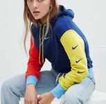 Nike bluza sportowa damska logowana L/XL