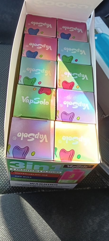 Vapesolo 3 sabores vezes 60mil puffs