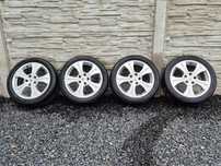 Koła 17 aluminiowe 5 x 114,3 Renault Megane III opony letnie 205/50/17