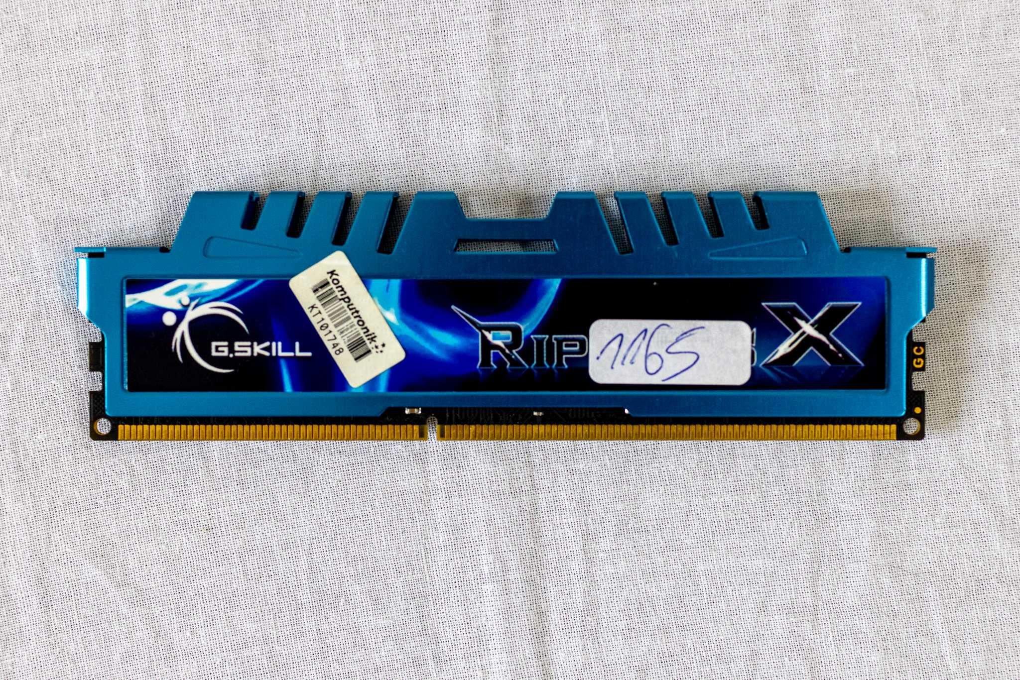 Pamięć RAM G.SKILL Ripjaws X DDR3 1600MHz CL9 8GB