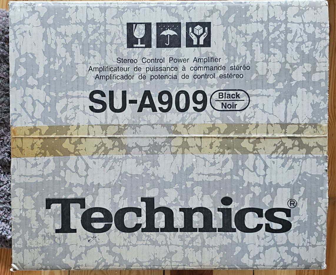 Technics SE-A909S,SU-C909U końc.mocy, preamp-STAN SKLEPOWY NIEOTWARTY