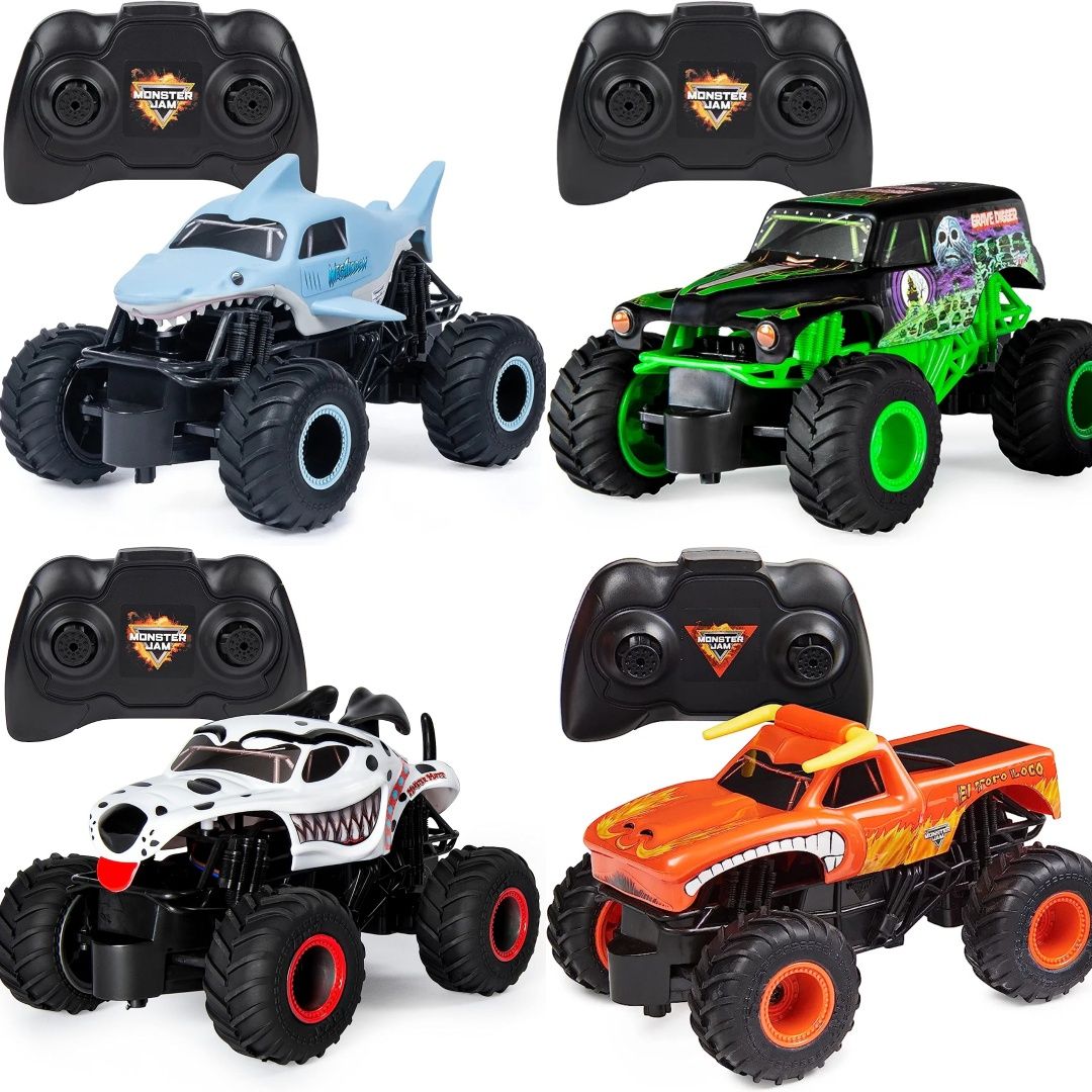 Hot Wheels Monster Jam 1:24 на радіокеруванні El Toro Loco, Dalmatian