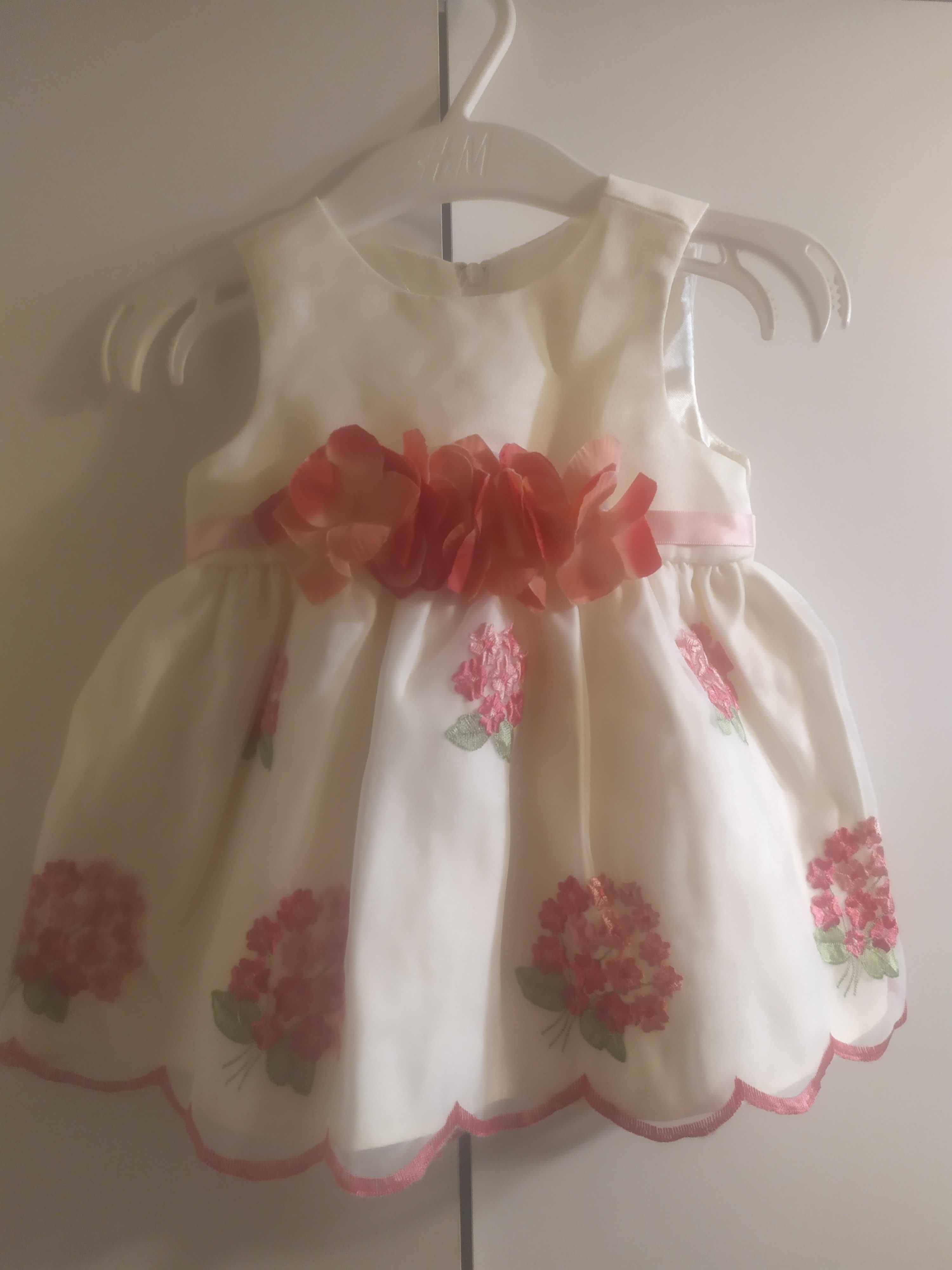 Sukienka na wesele/chrzciny, Cinderella, r. 6 m-cy, okazja!