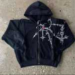 зип худи, zip hoodie diesel (opium hoodie)