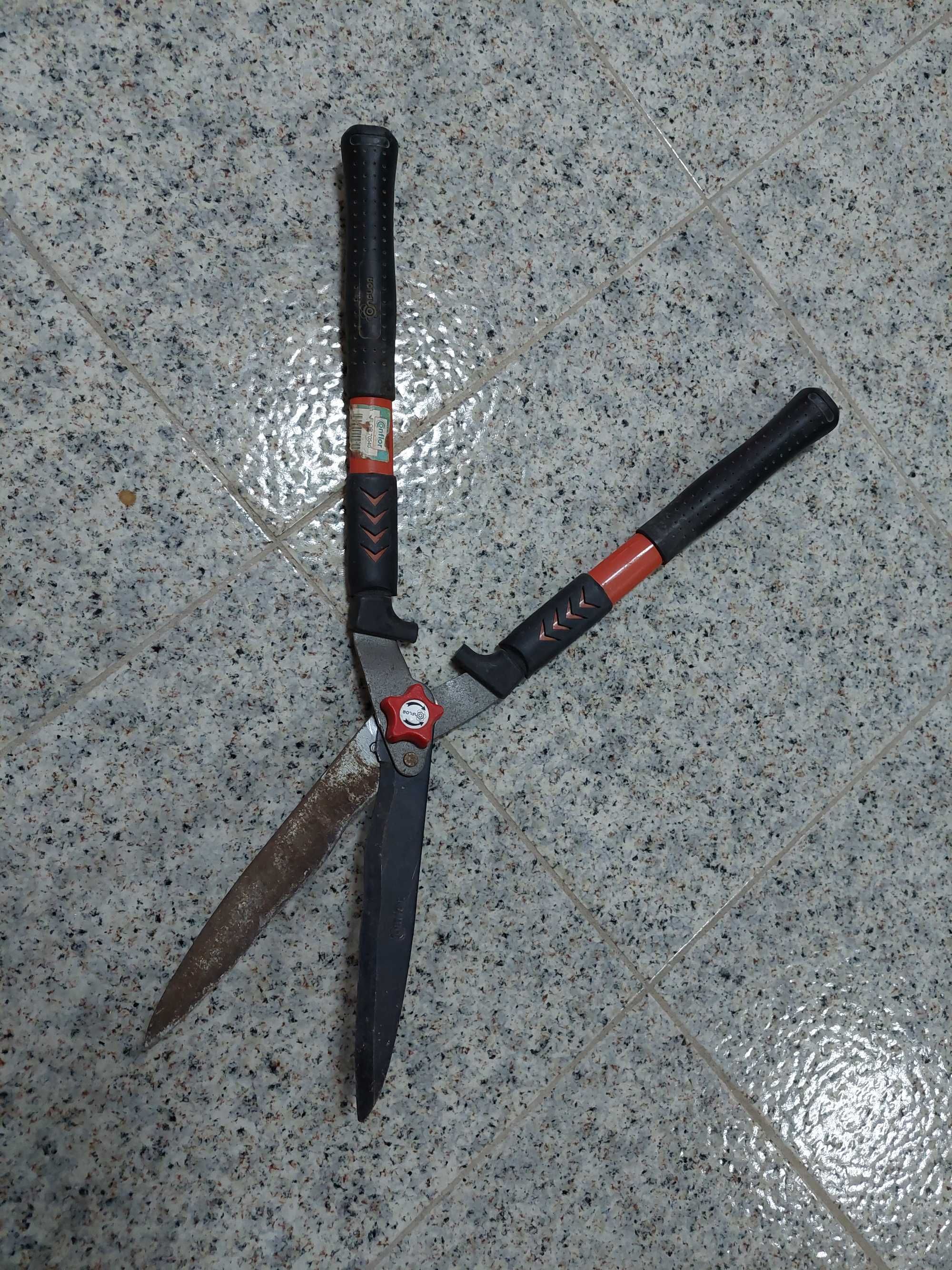 Tesoura de poda manual antiga