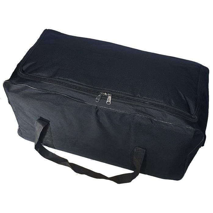 Z WADĄ Sportowa Torba Podróżna XXL 140l z kółkami w kolorze czarnym