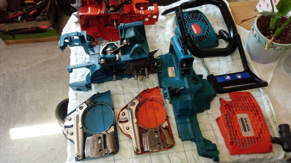 Piła Makita dcs 520,5200,430,431. Dolmar 109,110,111,115 Części