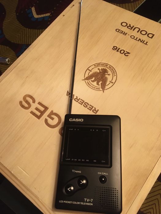 Casio tv-7 com bolsa