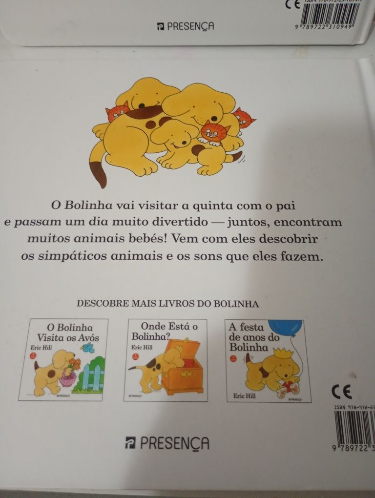 Coleção livros "O bolinha"
