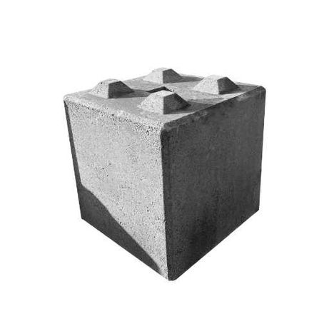 Ściana mur BLOK oporowy betonowy LEGO KLOCEK 120CM 60 CM