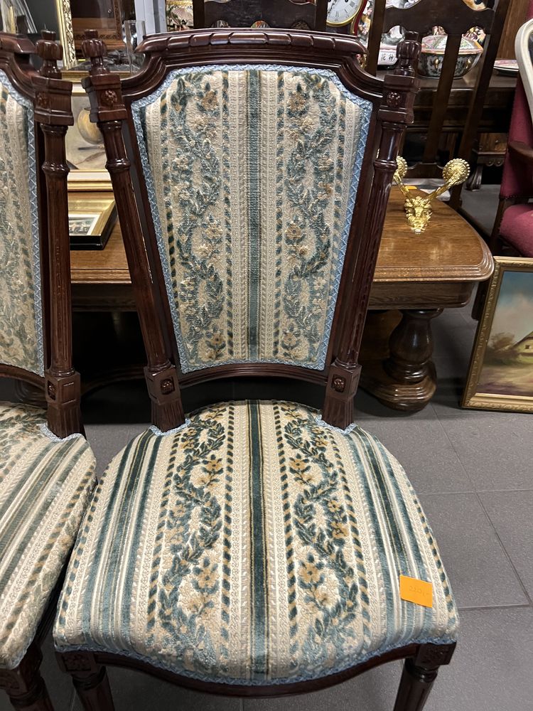 Krzesła stylowe tapicerowane/2 szt