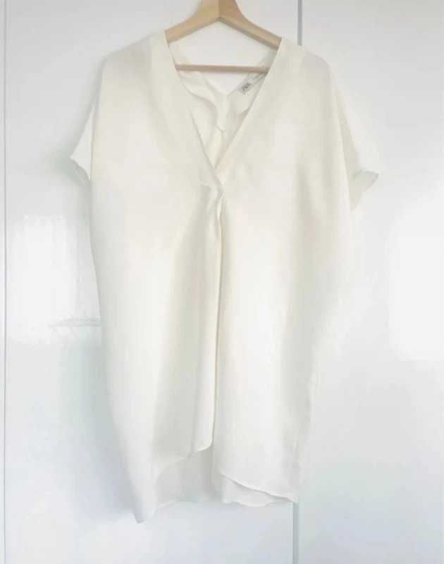 Nowa biała sukienka oversize ZARA