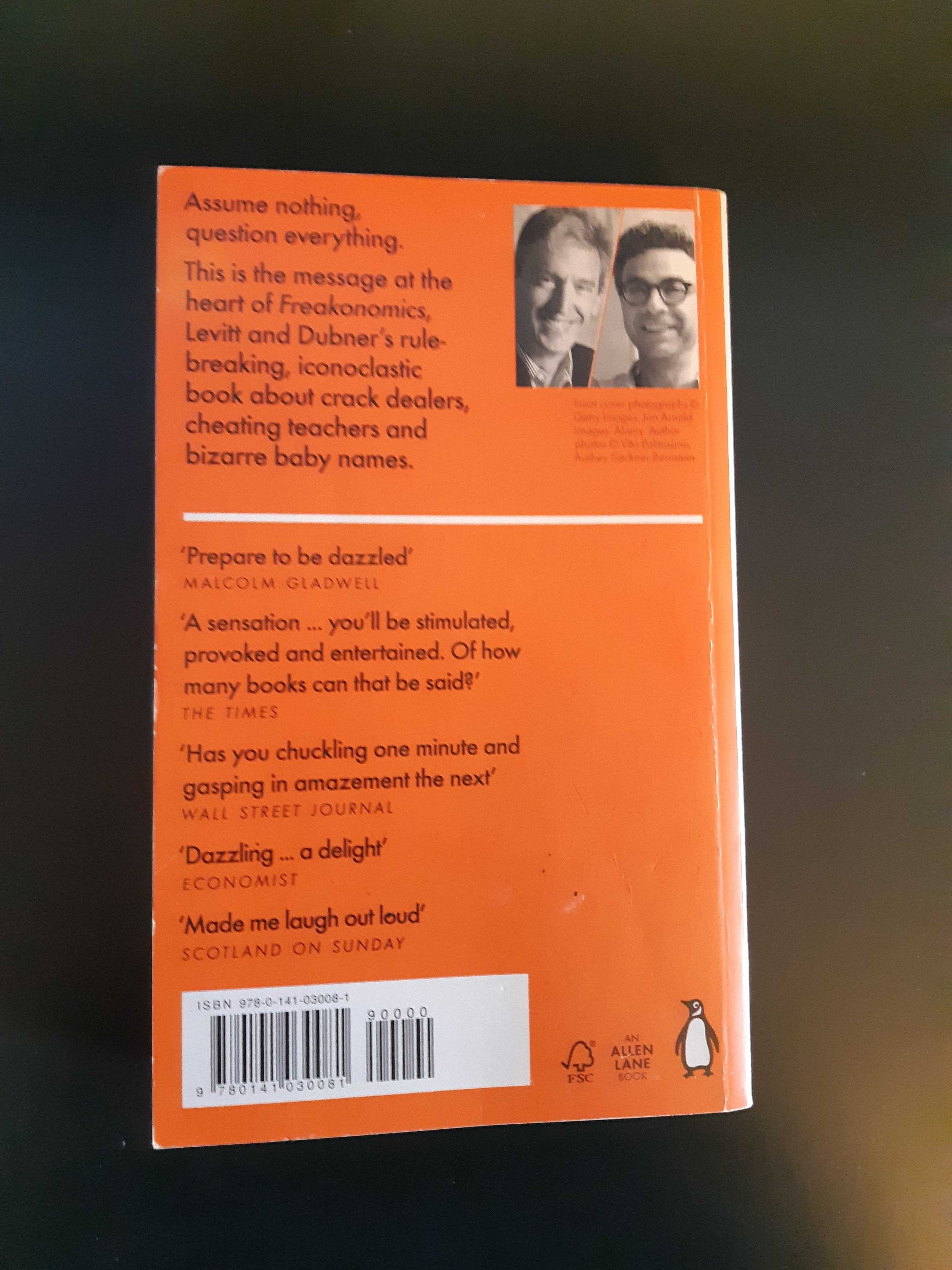 Freakonomics, Steven D. Levitt & Stephen J. Dubner