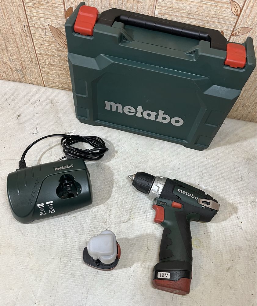 Шуруповерт → Metabo PowerMaxx BS + ДВА АКБ та КЕЙС | 2024 р.
