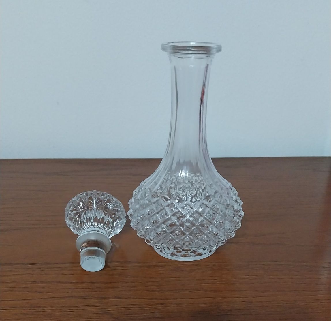 Garrafa de licor em cristal