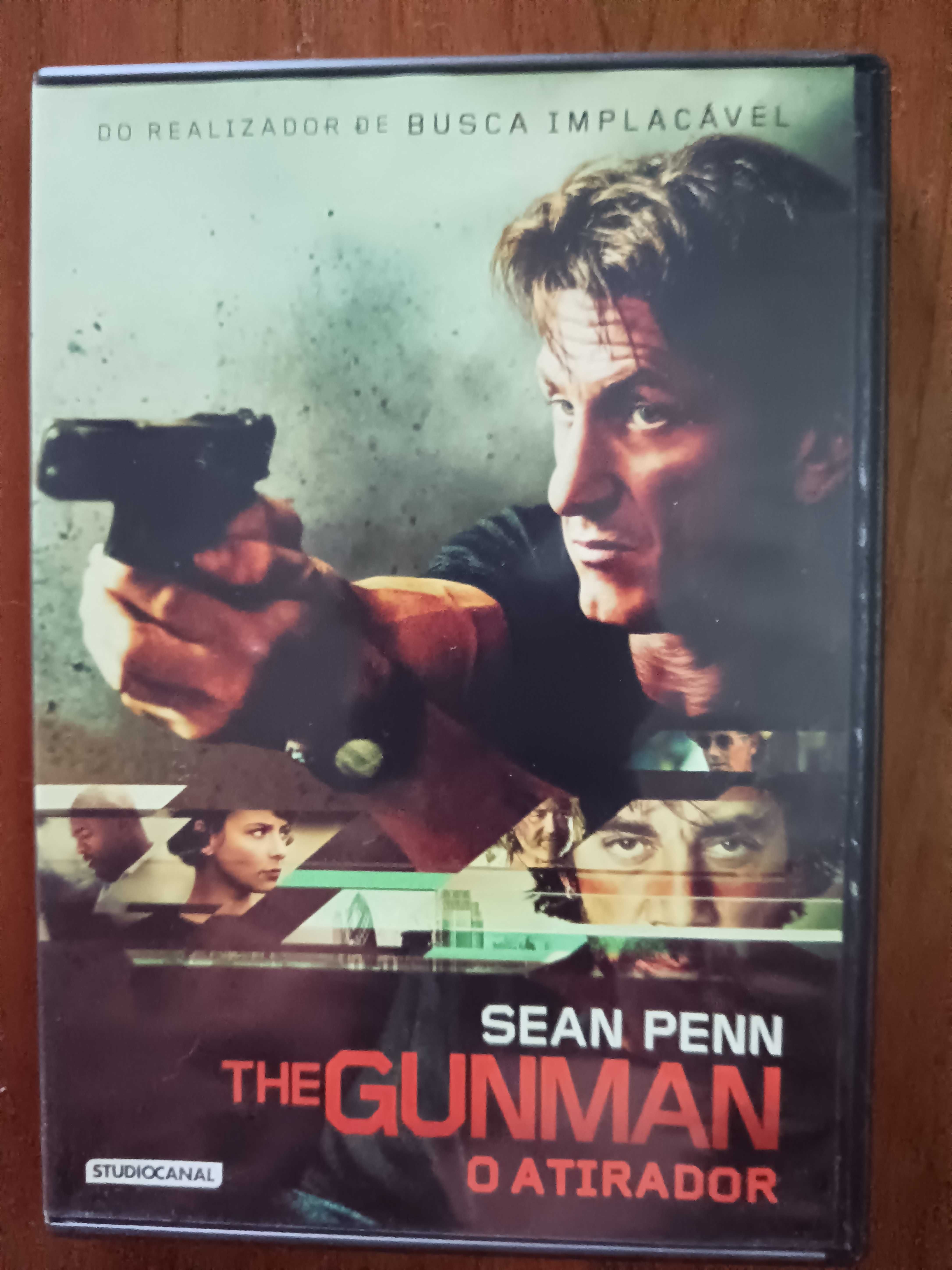 filme dvd original - the gunman o atirador