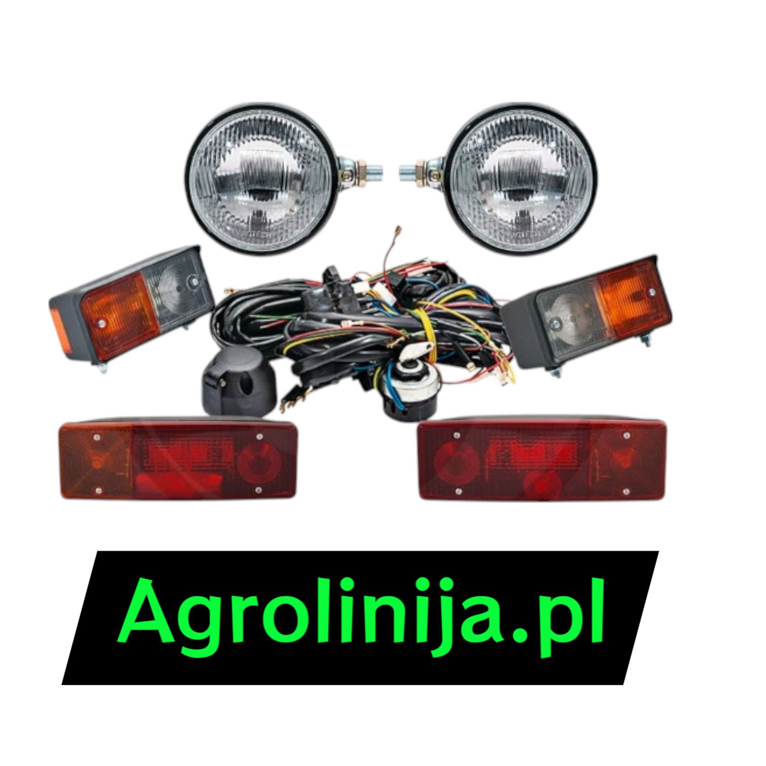 ZESTAW Lamp + Instalacja na alternator URSUS C-360 Elektryka Komplet