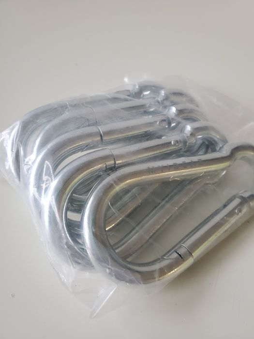 Zestaw 5 karabińczyków Myideaz 100mm Nowe