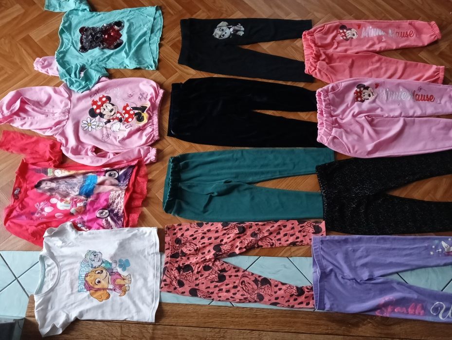 Paczka ubrań dla dziewczynki 110/116