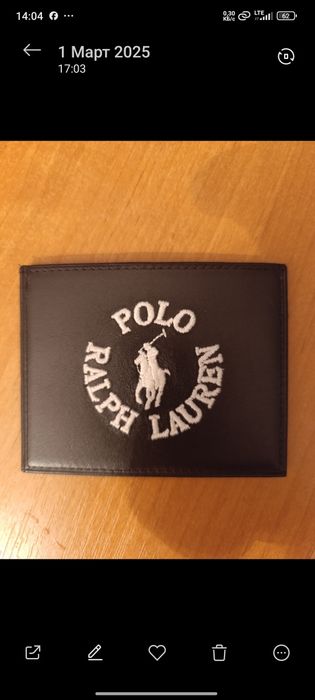 Portfel Ralph Lauren etui na karty