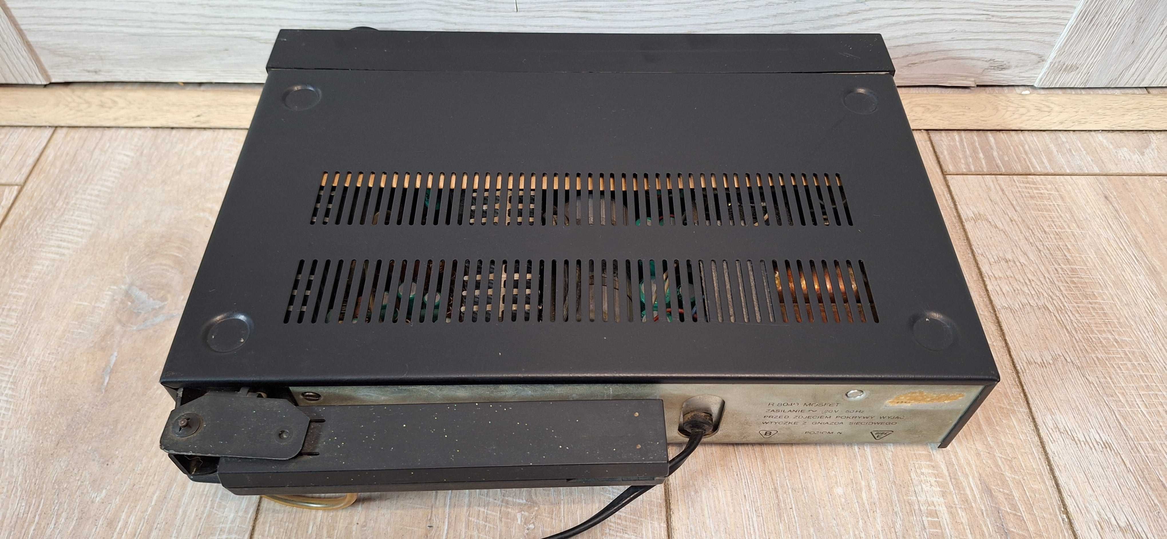 Amplituner Unitra R 8040 Czarny ! BDB STAN 100 % SPRAWNY! PRZESTROJONY