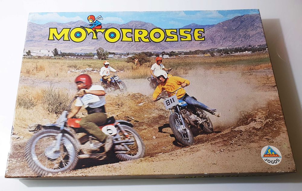 Antigo Jogo "Motocrosse" ~ da Majora ~ Anos 60 ~ RARO