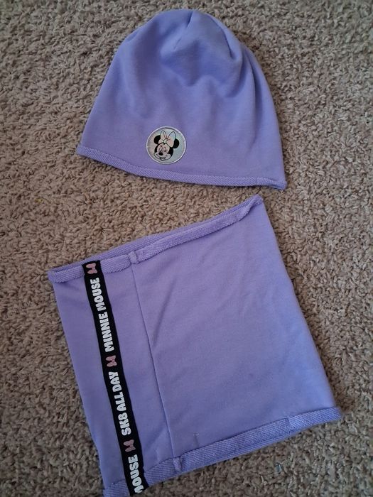 Czapka I komin dla dziewczynki