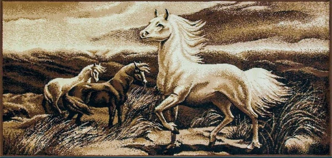 Makatka Makata Dywan Dywaik ozdobny Konie Koń Mustang 100x210

Sprzeda