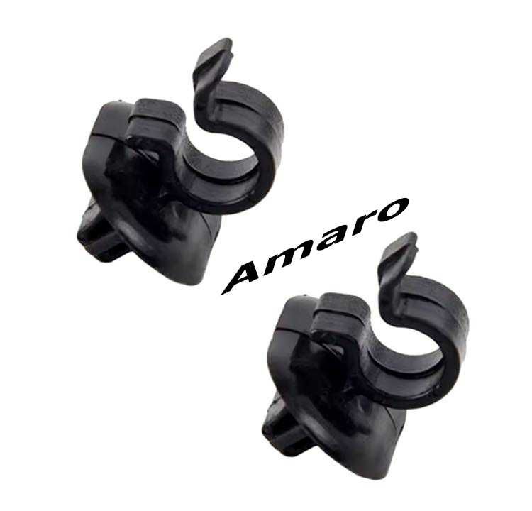 2 Suportes/Clips Vareta/Haste Capot (Citroen C2, C3, C4, C5, AX)|NOVOS
