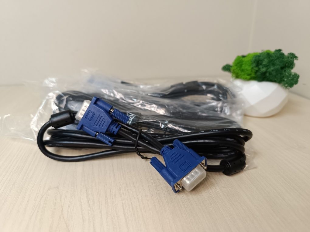 ОПТ/РОЗДРІБ оригінальний кабель VGA-VGA 1.8m/нові