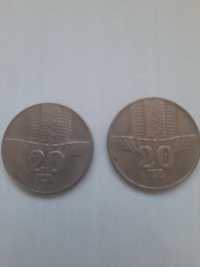 Moneta 20 złotych , tż ( wieże ) z 1973r oraz 1976r. Posiadam inne mon