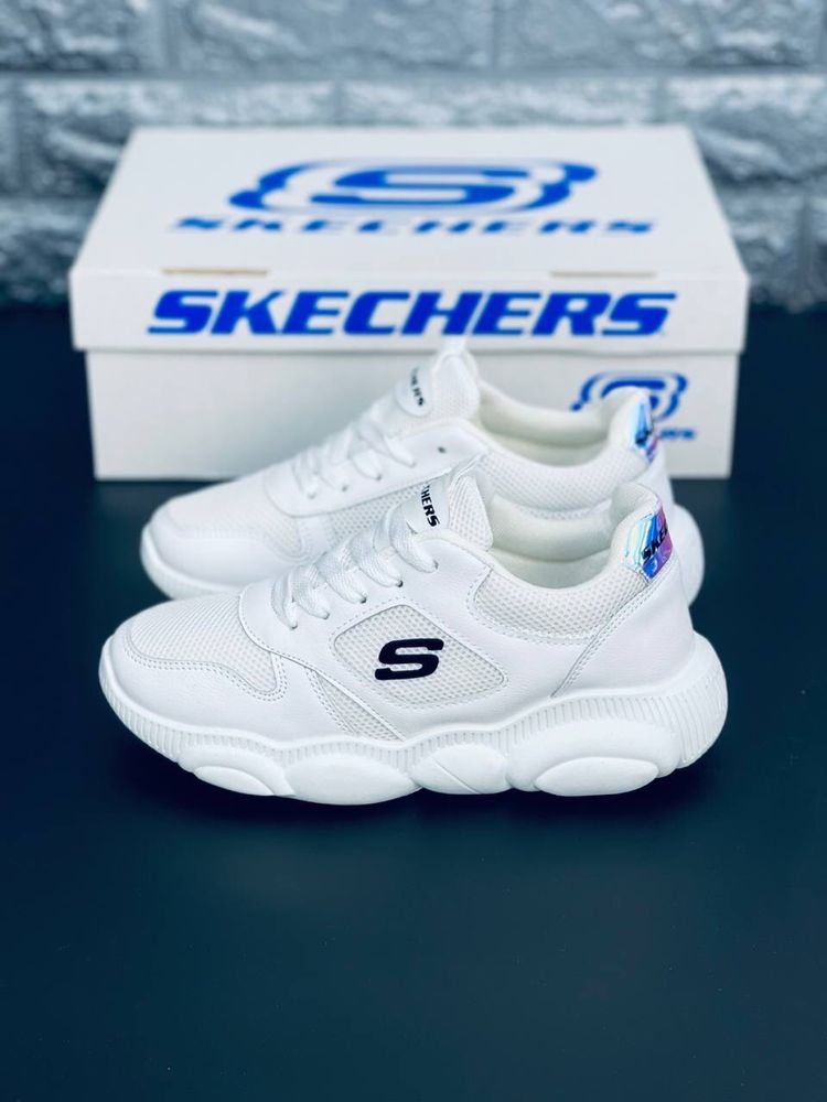 Кроссовки Skechers женские Спортивные летние кросовки Скечерс