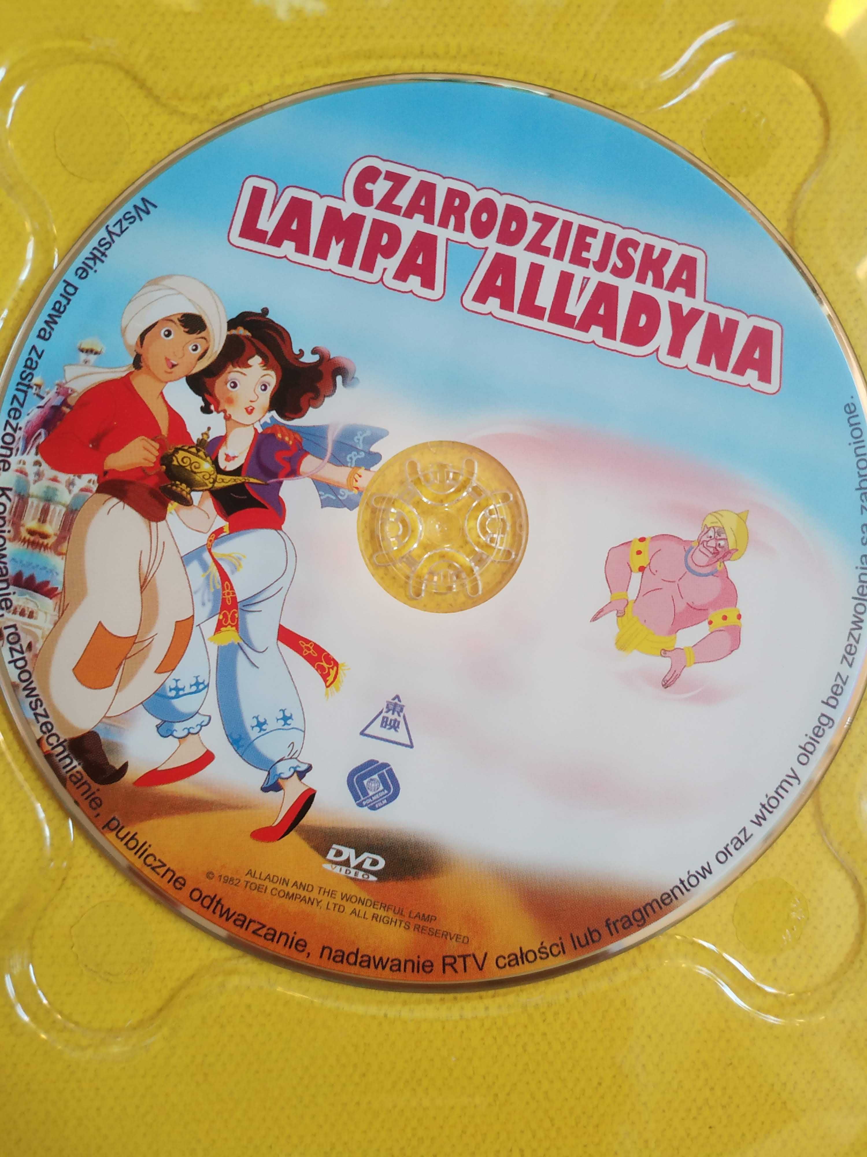 Bajki DVD: "Czarodziejska lampa Alladyna", "Żółwik Sammy 2"