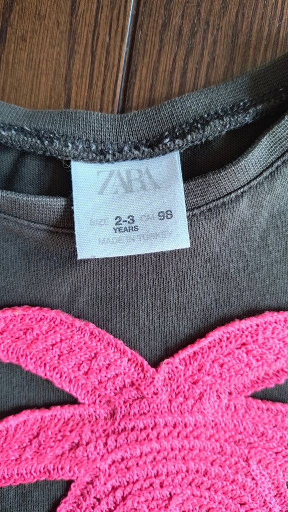 T shirt dla dziewczynka/ chłopiec Zara 98