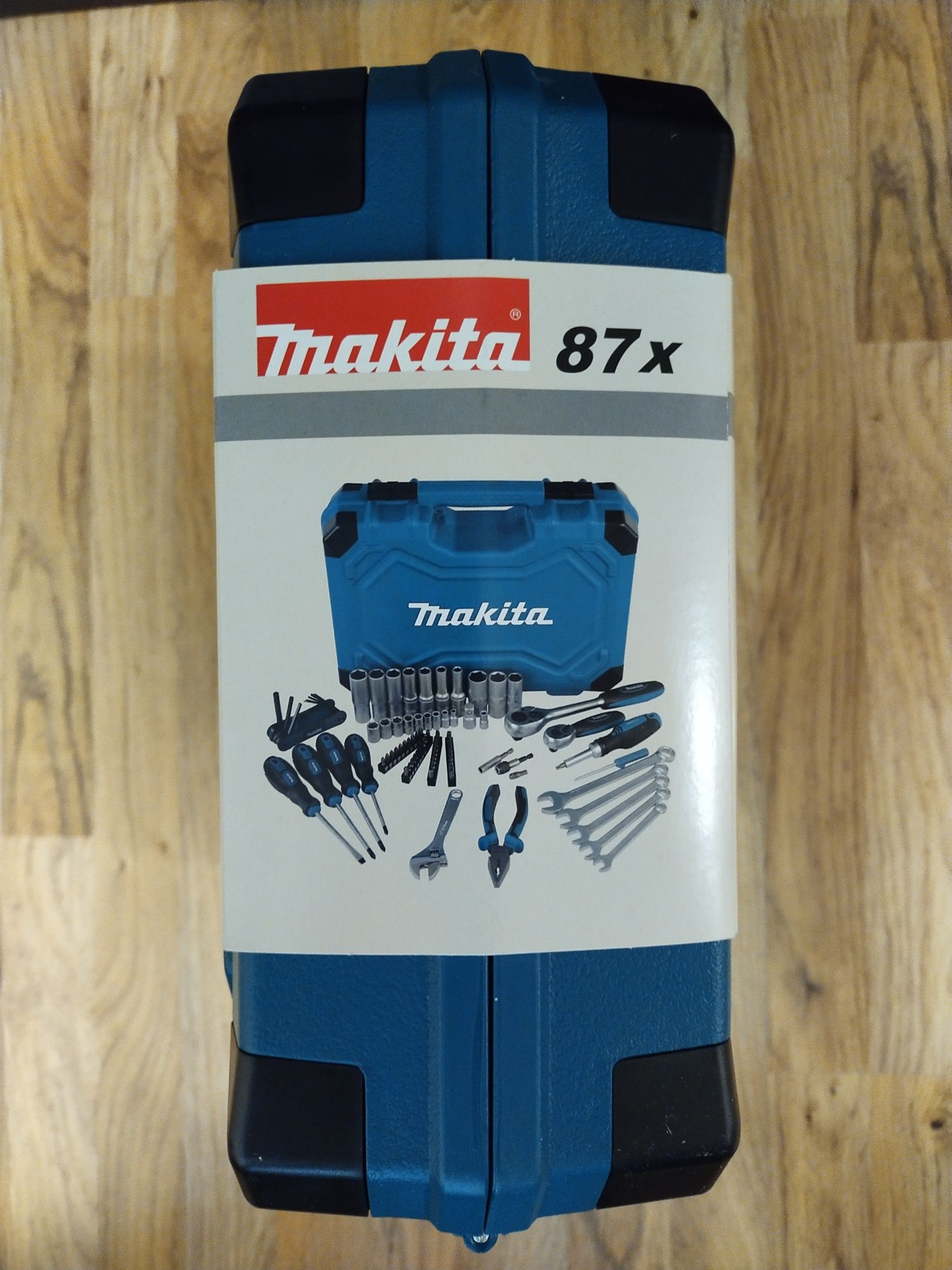 Zestaw narzędzi ręcznych 87 elementów w walizce MAKITA E-08458 NOWY