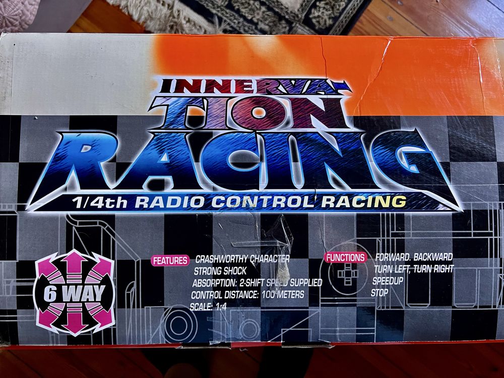 Duży samochód RC F1 1:4 – Innerva Tion Racing - Model Kolekcjonerski