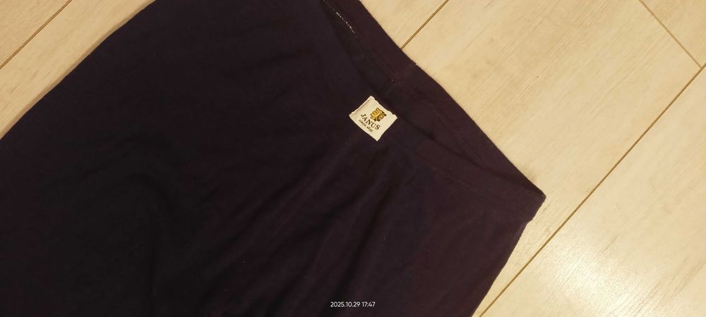 JANUS spodnie getry leginsy bielizna termoakt 100% Merino 16l 146-164