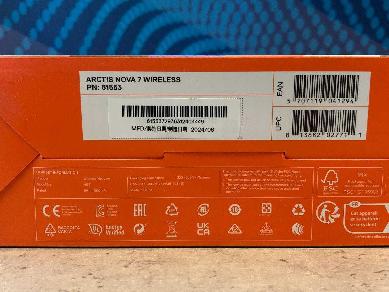 Ігрова гарнітура SteelSeries Arctis Nova 7 • Нова!