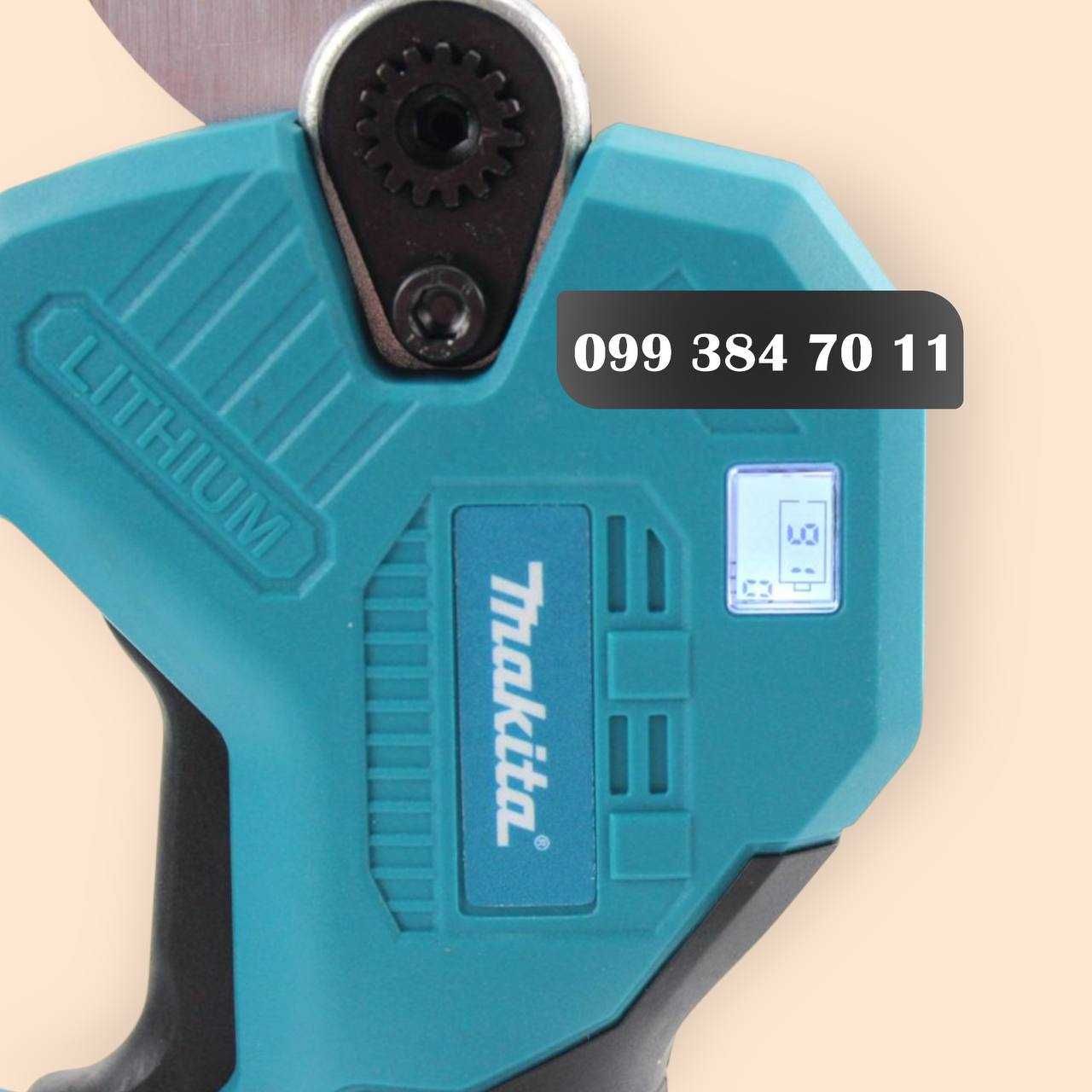 Акумуляторний секатор Makita DUP400 індикатором різів + підсвічування