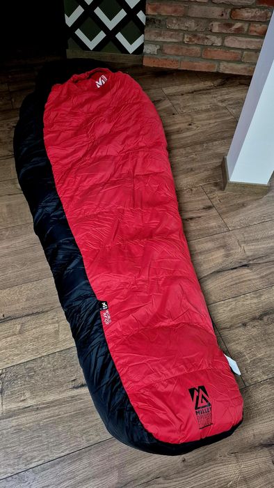 Śpiwór  puchowy MILLET na wyprawy wysokogórskie.