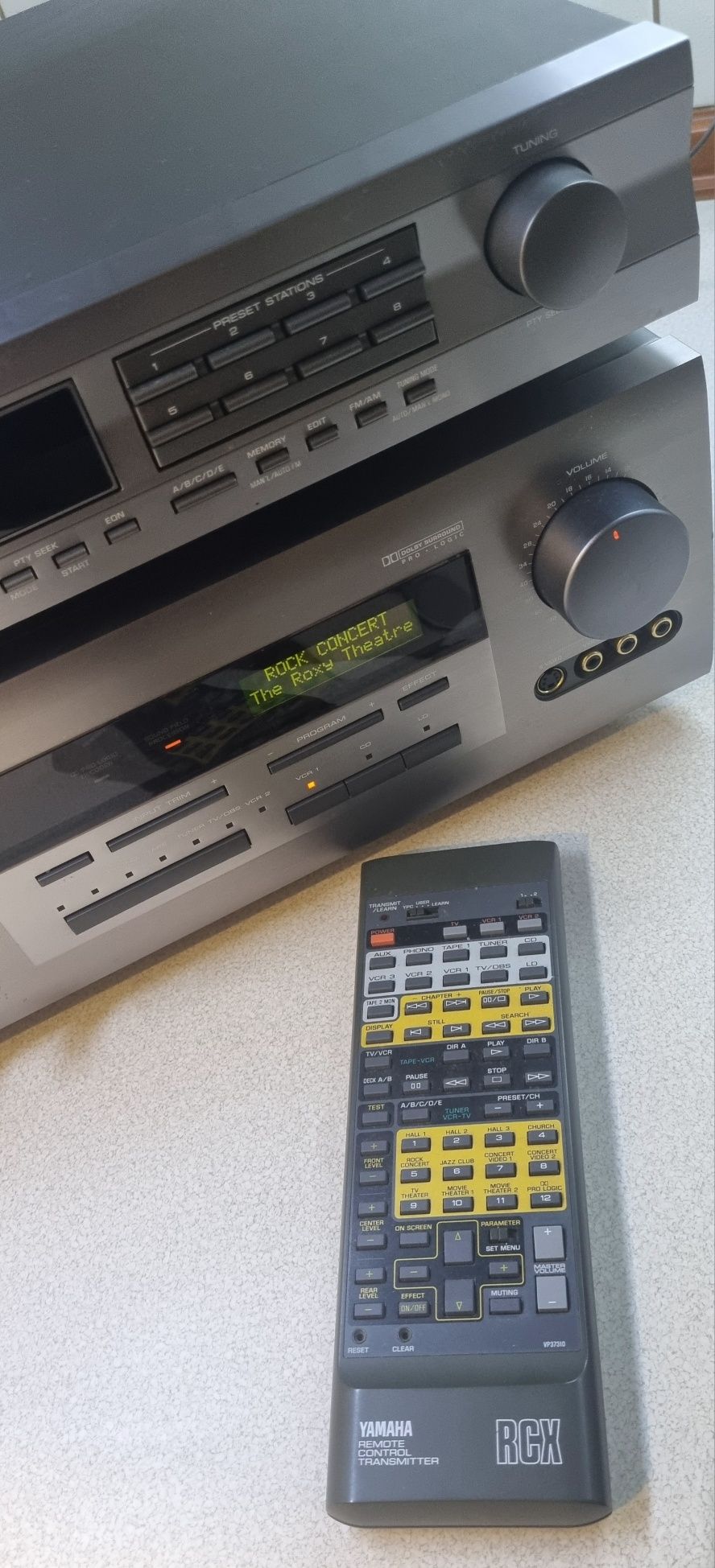 Yamaha amplituner pilot wysoki model kolor tytan