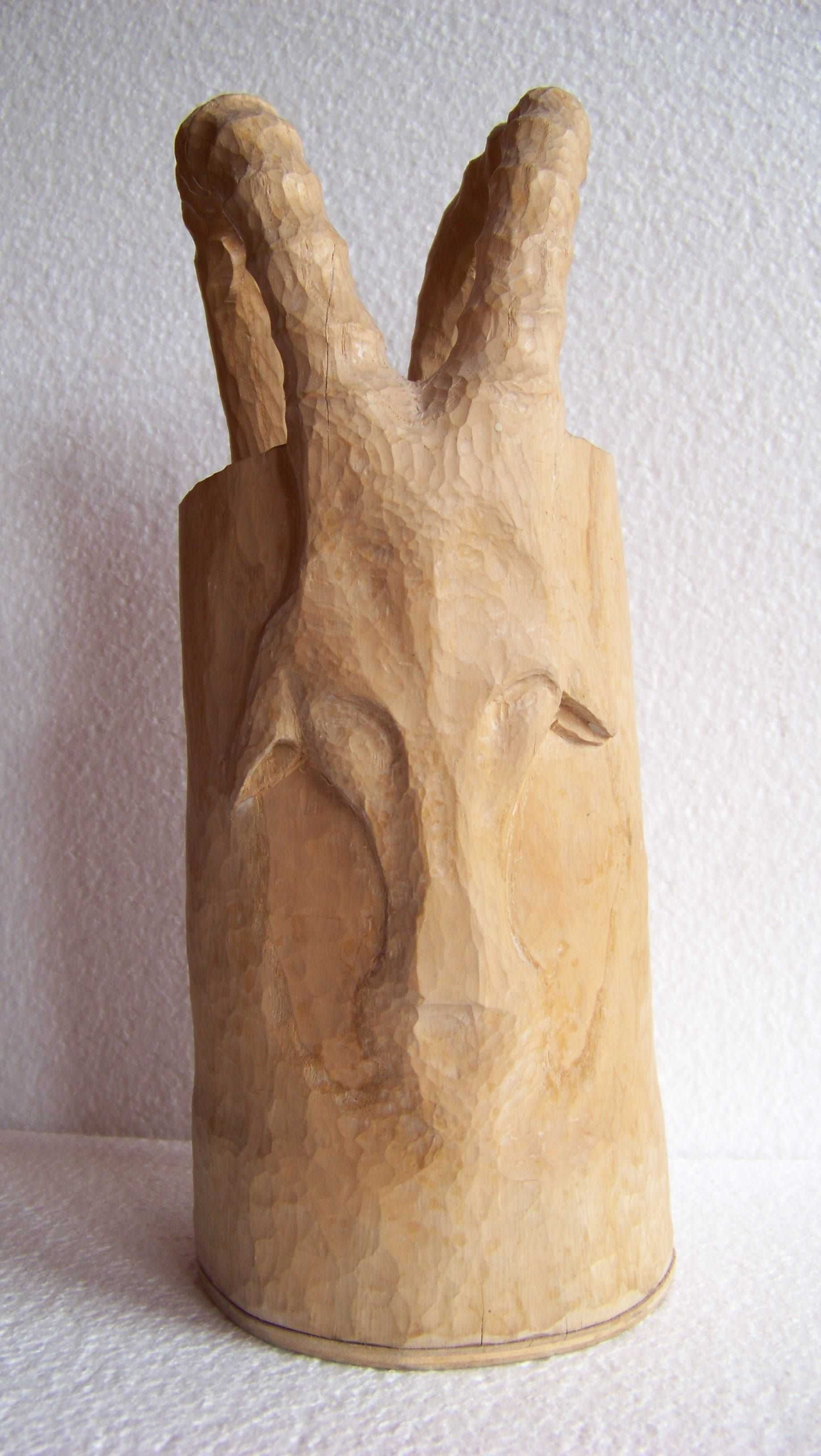 Baphomet, kozioł drewniany puchar